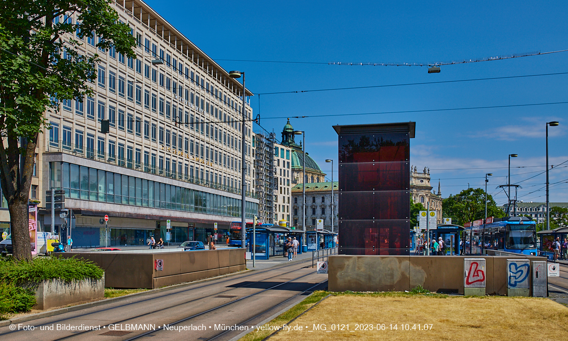 Juni 2023 - Neubau des Hotels Königshof am Stachus in München